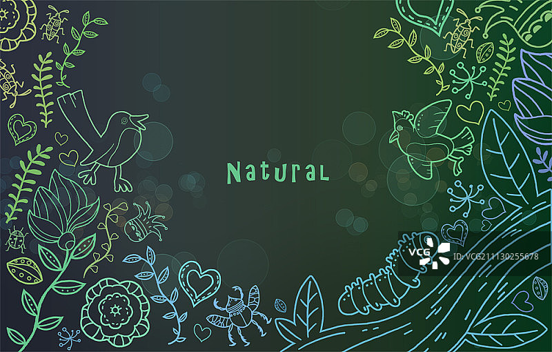 自然图案背景图片素材