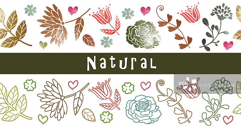 自然图案背景图片素材