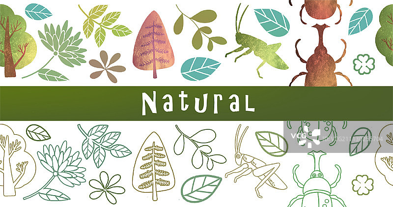 自然图案背景图片素材