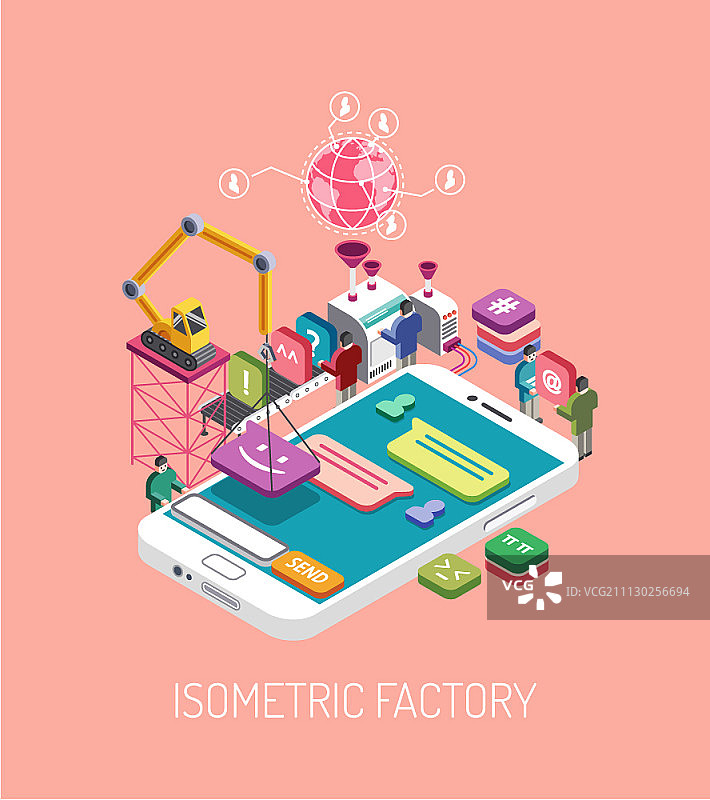 2.5D插画图片素材