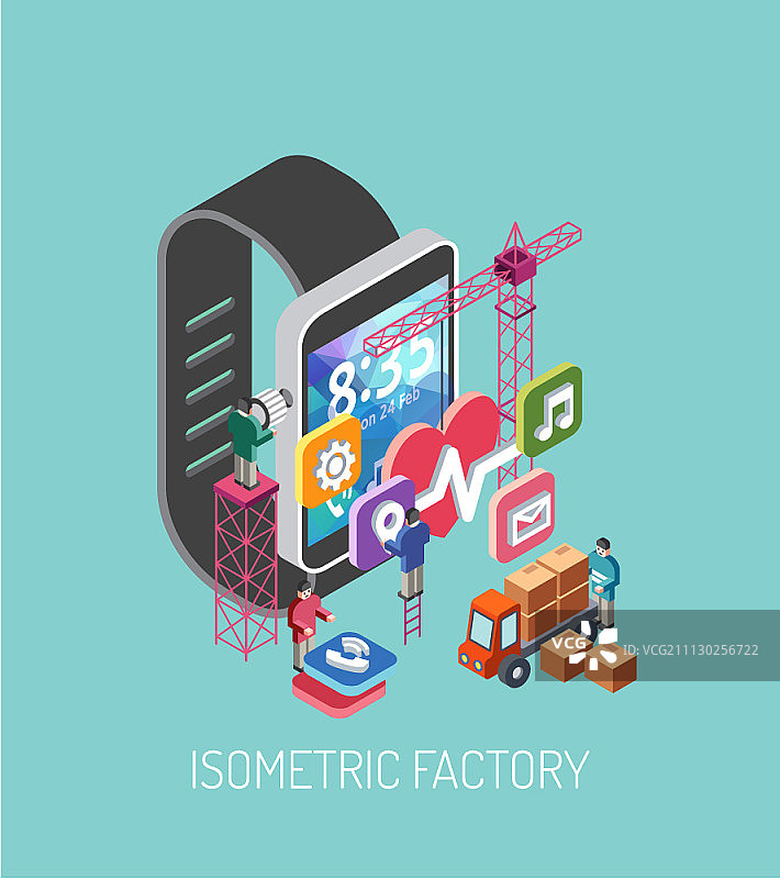 2.5D插画图片素材