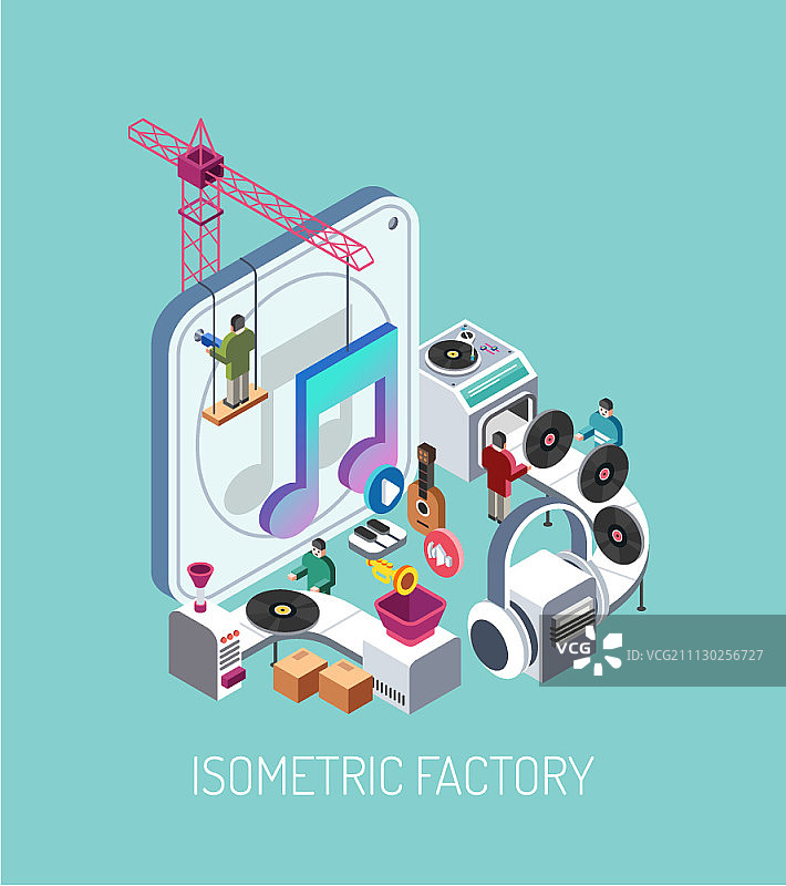 2.5D插画图片素材