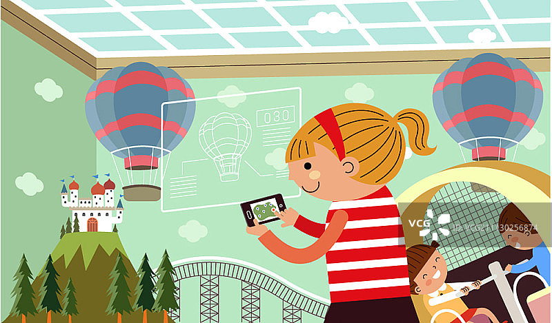 物联网概念图图片素材