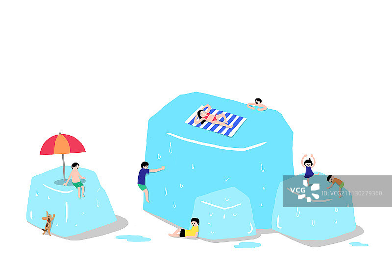 炫酷夏日003图片素材