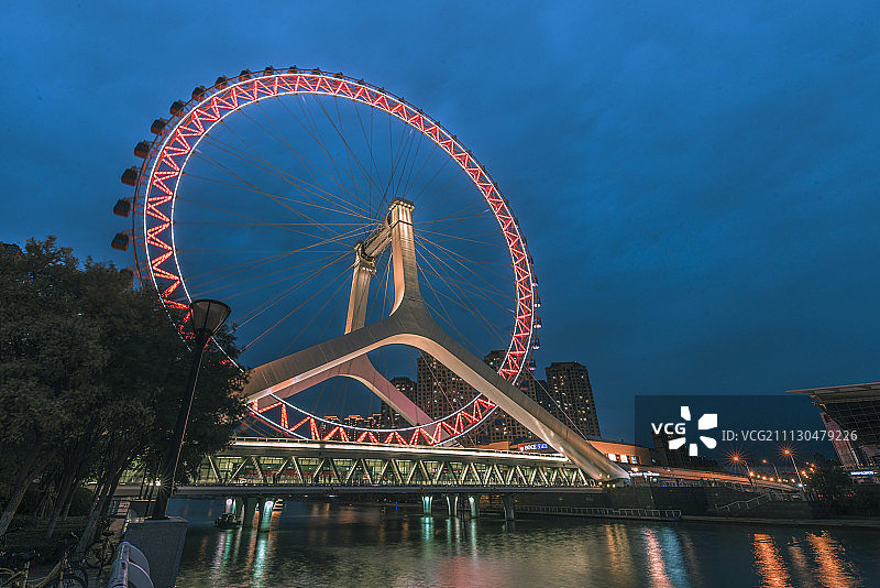 天津之眼图片素材