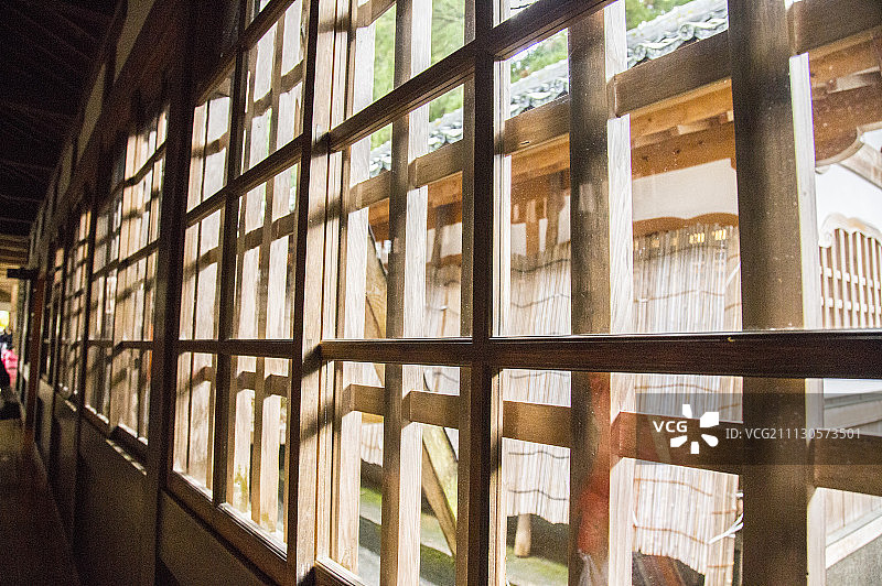 窗户,日式建筑图片素材