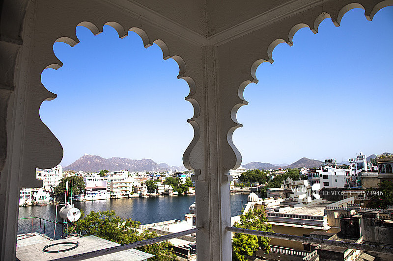 皮丘拉湖,乌代布尔,印度图片素材