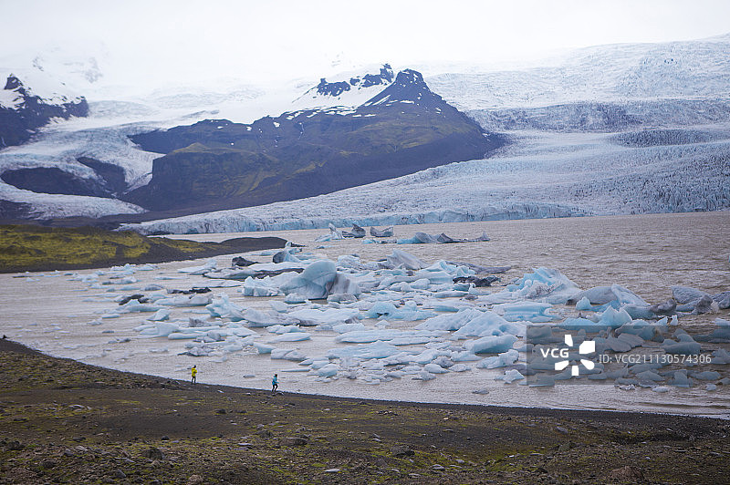冰河,冰岛,欧洲图片素材