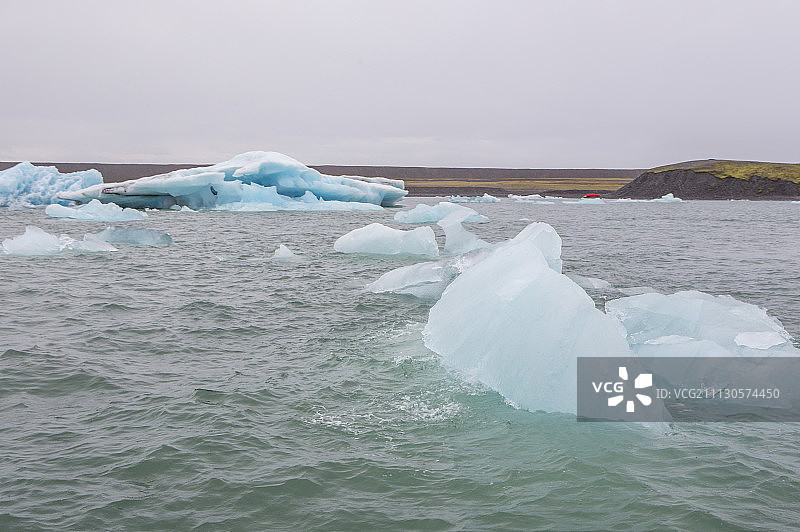 杰古沙龙冰河湖,冰岛,欧洲图片素材