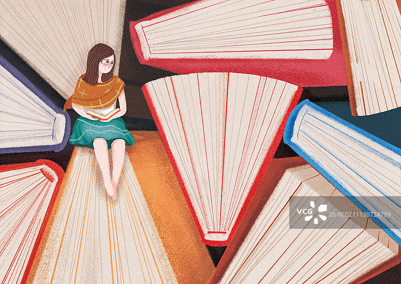 全民读书图片素材