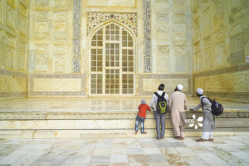 印度    泰姬陵图片素材