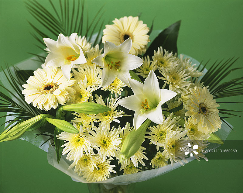 混合花束（含非洲菊）图片素材