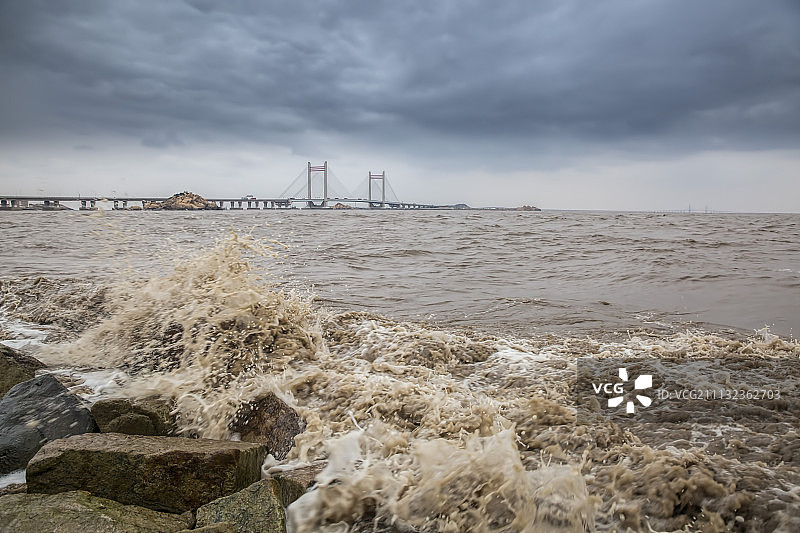 上海东海大桥图片素材