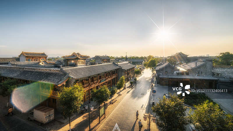 平遥古城图片素材