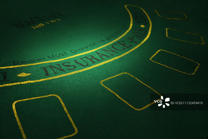 高分辨率扑克牌桌的一部分图片素材