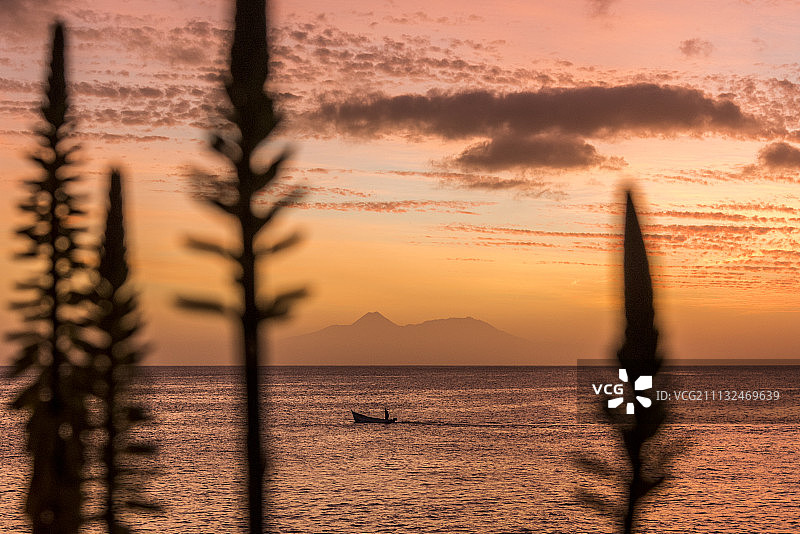 塔拉法尔日落图片素材