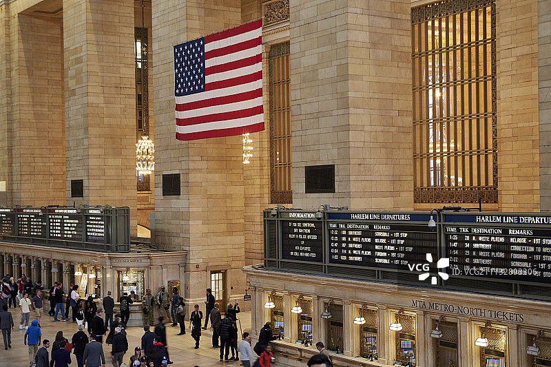 纽约大中央车站图片素材