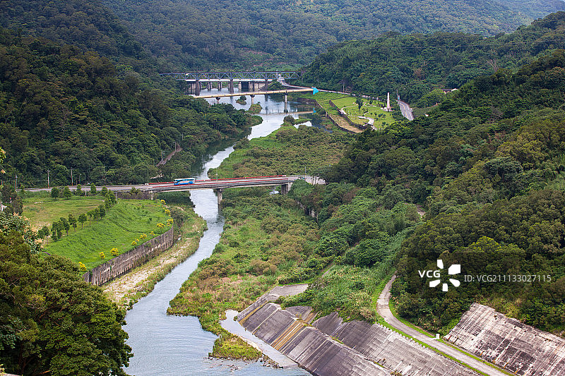 Miaoli; Liyutan水坝图片素材