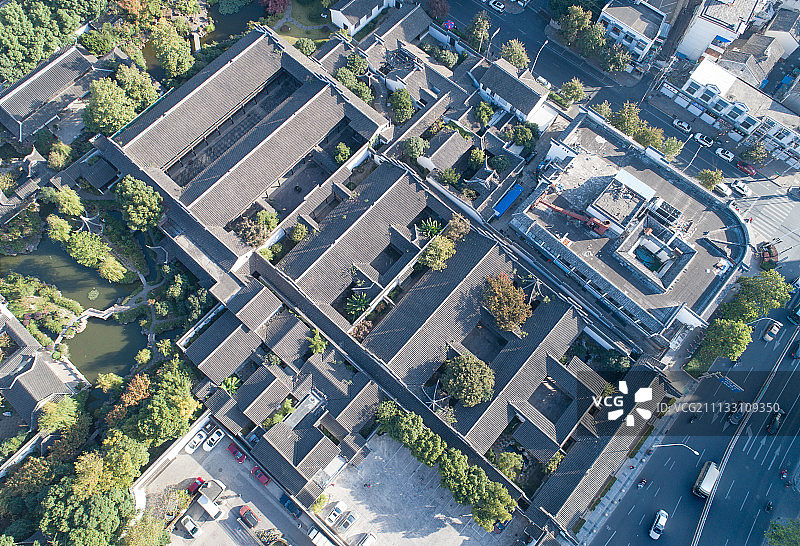 Aerial Xuejia Garden图片素材