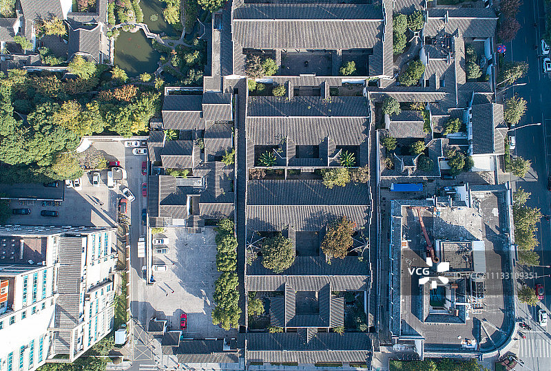 Aerial Xuejia Garden图片素材