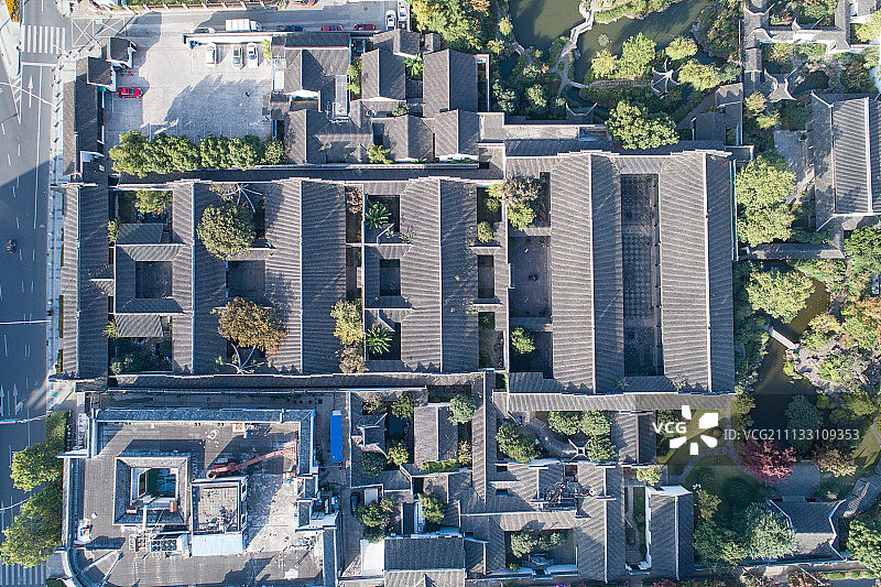 Aerial Xuejia Garden图片素材