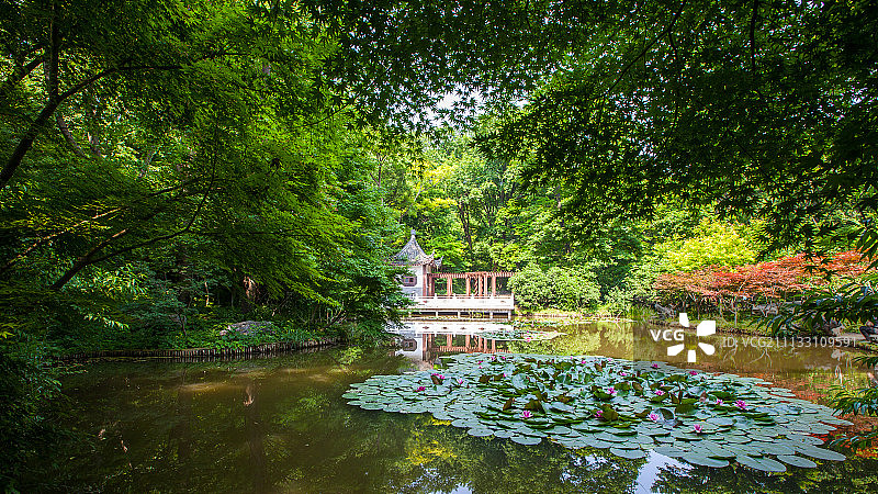 南京栖霞寺风光图片素材