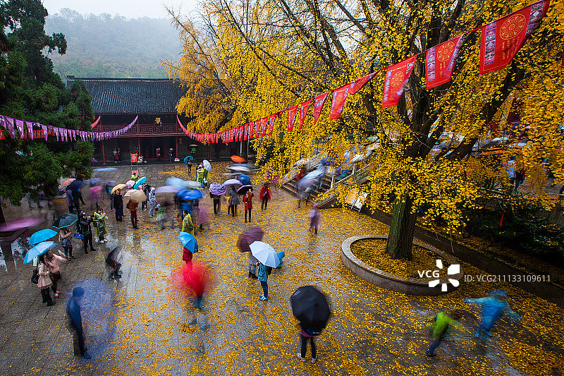 南京栖霞寺风光图片素材