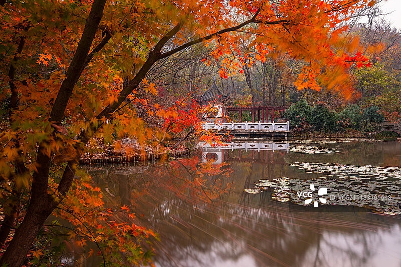 南京栖霞寺风光图片素材