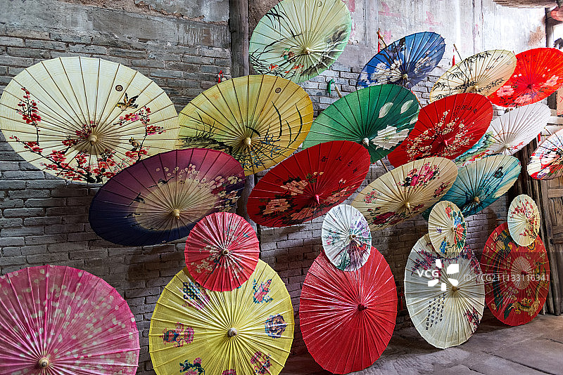 油纸伞图片素材