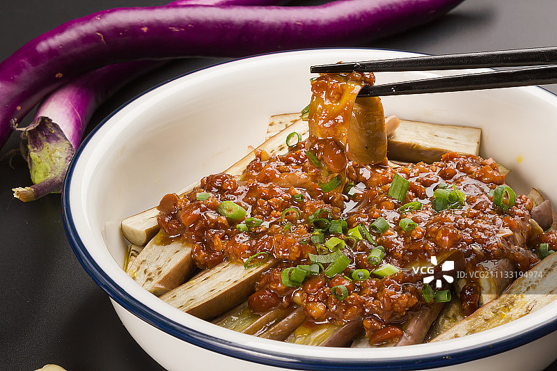 乡村土酱蒸茄子 (4)图片素材