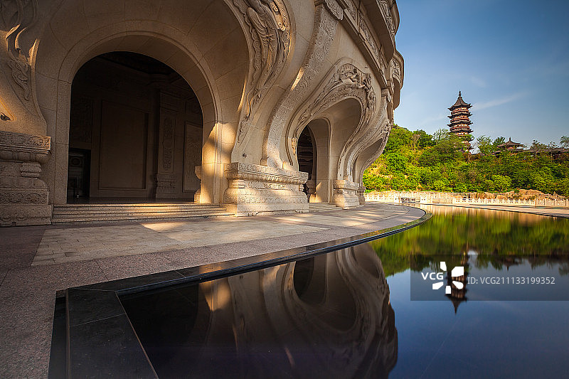 南京牛首山风光图片素材