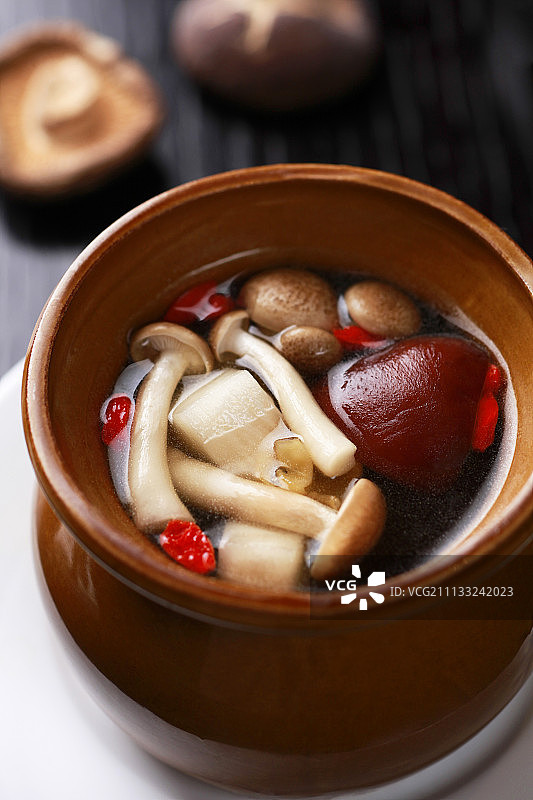 蘑菇汤图片素材