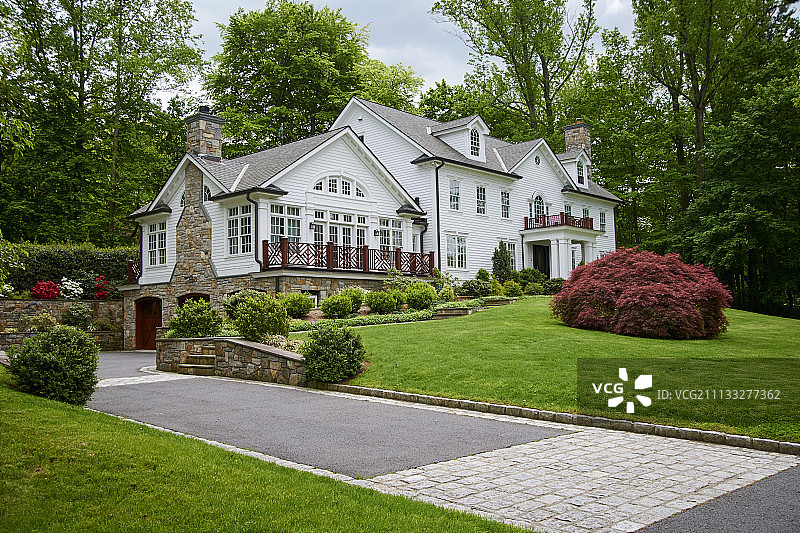 纽约郊区住宅图片素材