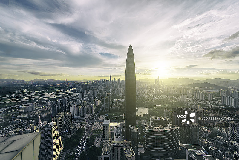 深圳城市风光图片素材
