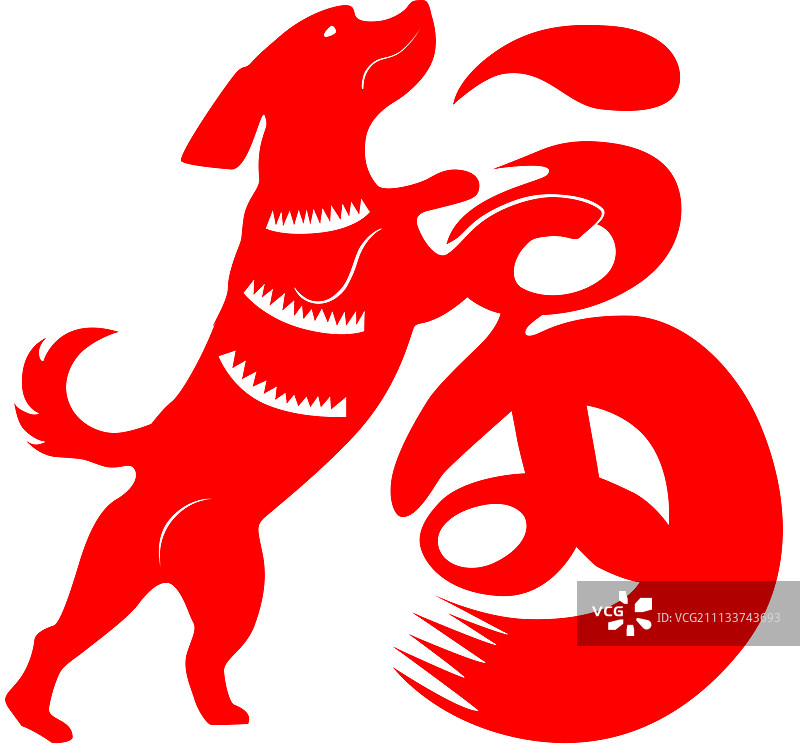 2018,狗年福字图片素材