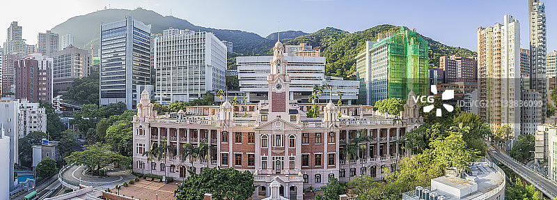 香港大学主楼高清图图片素材