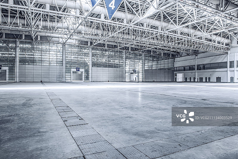 室内钢结构空间图片素材