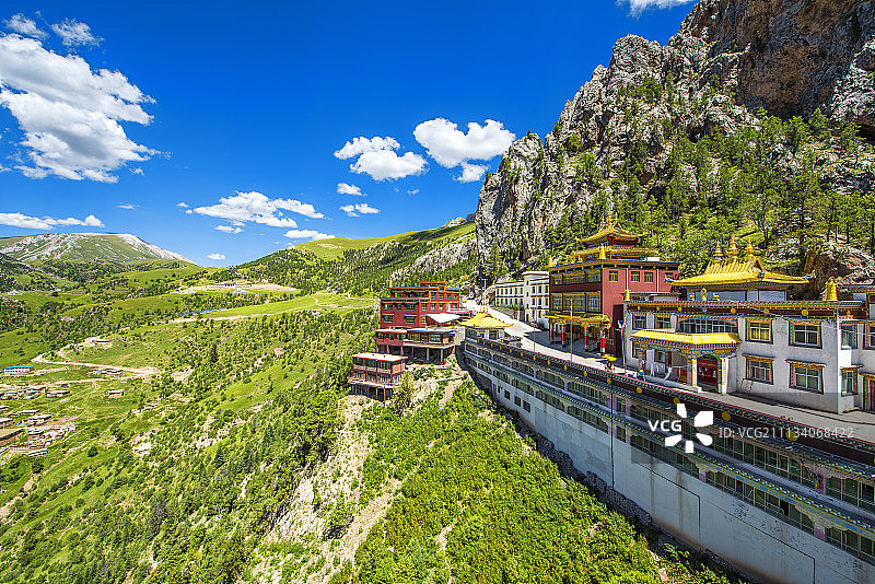 玉树州尕尔寺 (1)图片素材