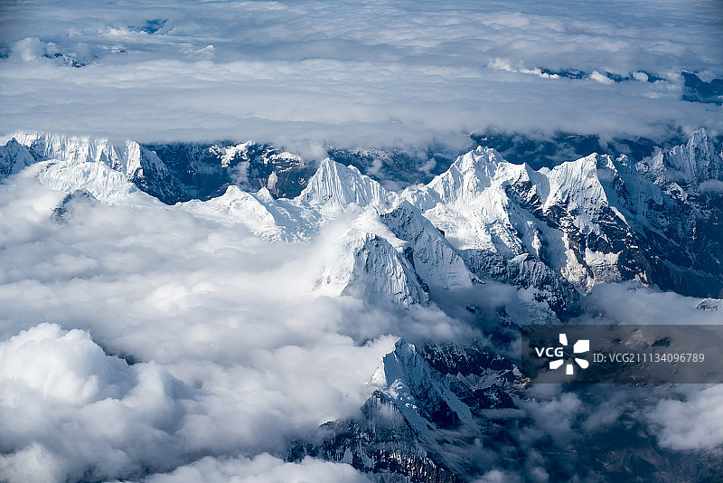 雪山冰川图片素材