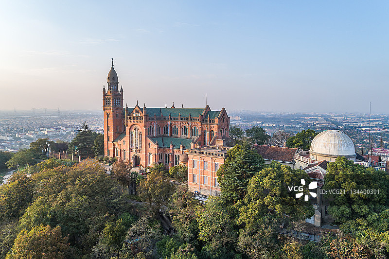 佘山教堂图片素材