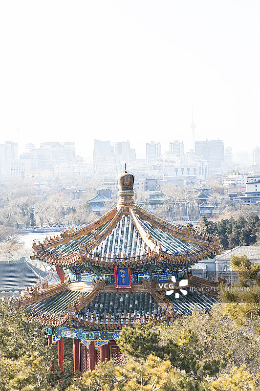 景山辑芳亭图片素材