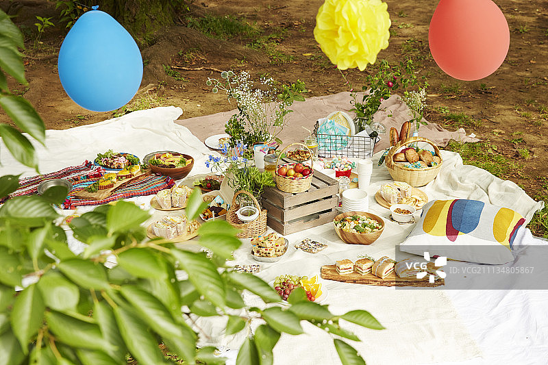 野餐食物图片素材