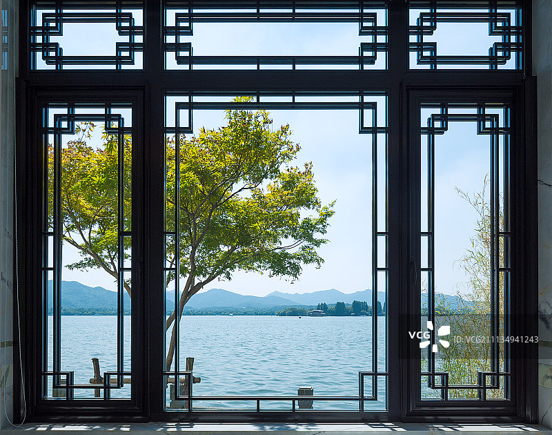中式窗阁图片素材