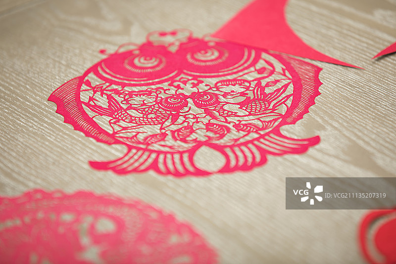 新年剪纸图片素材