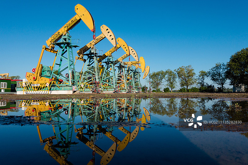 黑龙江省大庆油田图片素材