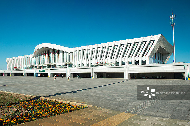 黑龙江省齐齐哈尔高铁南站图片素材