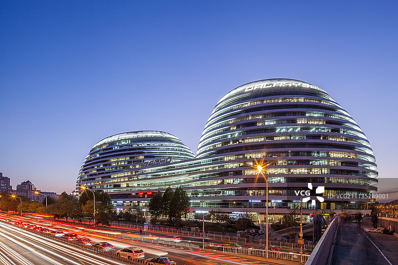 朝阳门SOHO图片素材