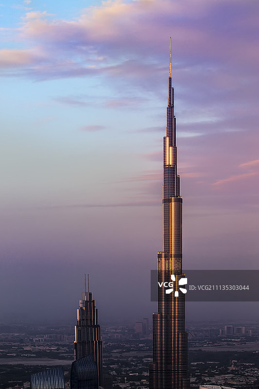 阿联酋迪拜哈利法塔图片素材