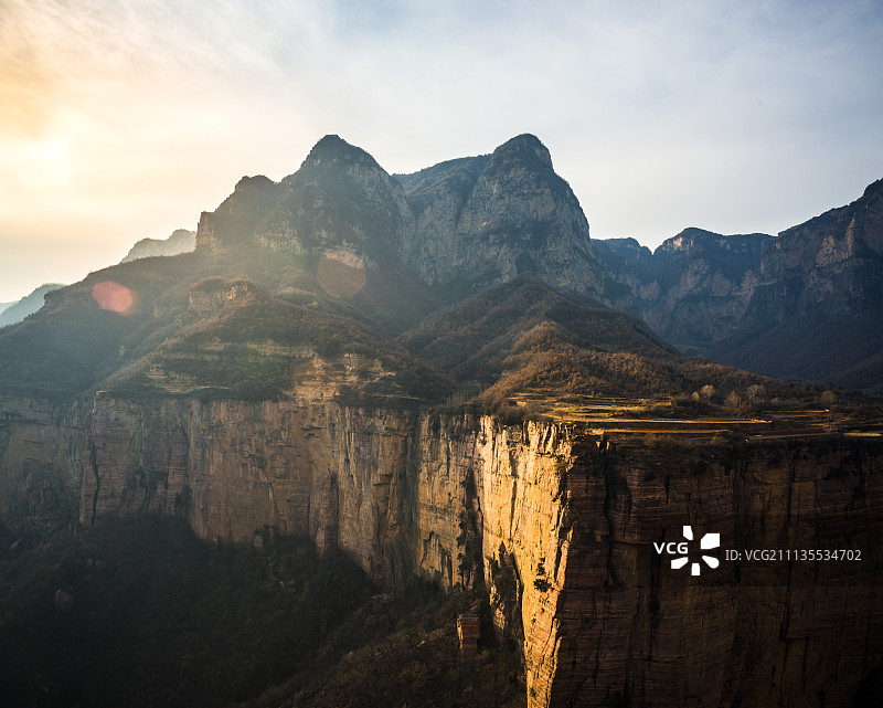 太行山王莽岭图片素材