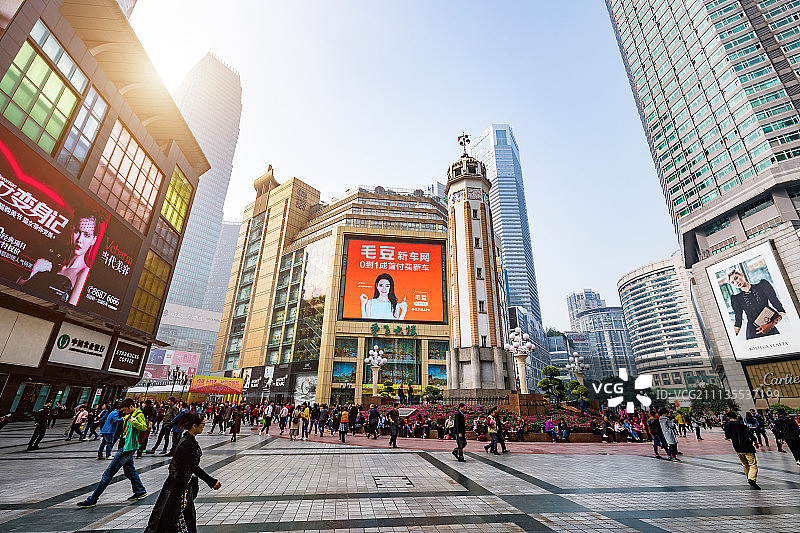 重庆解放碑图片素材